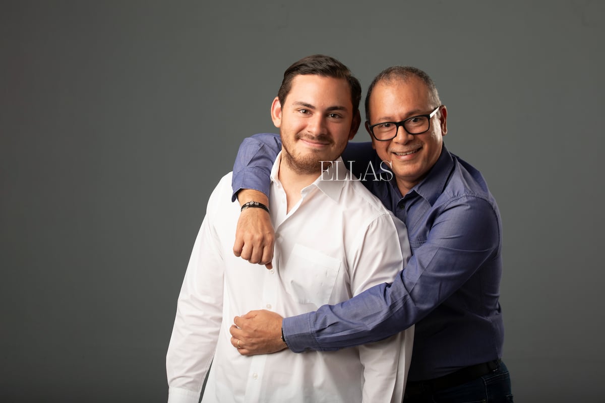 15 fotos de Juan Diego Vásquez y su papá Jorge en su primera entrevista juntos