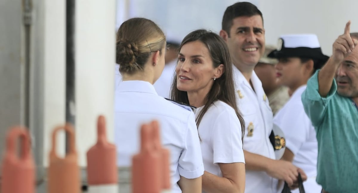 Reencuentro entre madre e hija: La reina Letizia y la princesa Leonor juntas en Panamá