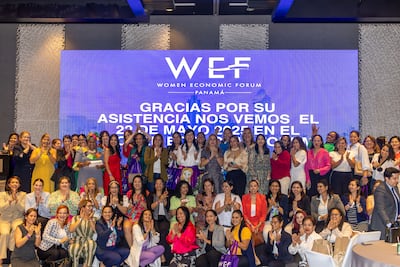 Equidad e innovación en el Women Economic Forum de Panamá