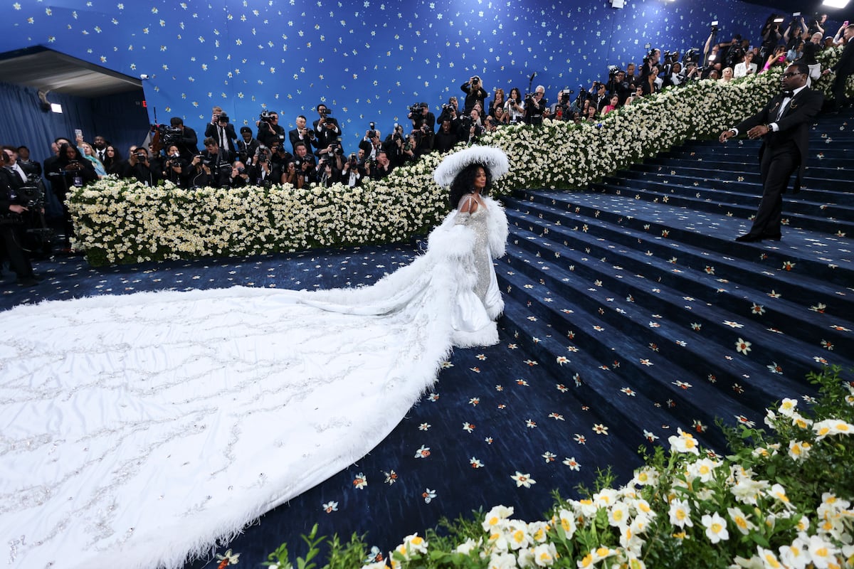 Diana Ross y Zendaya, dos divas de blanco en la Met Gala