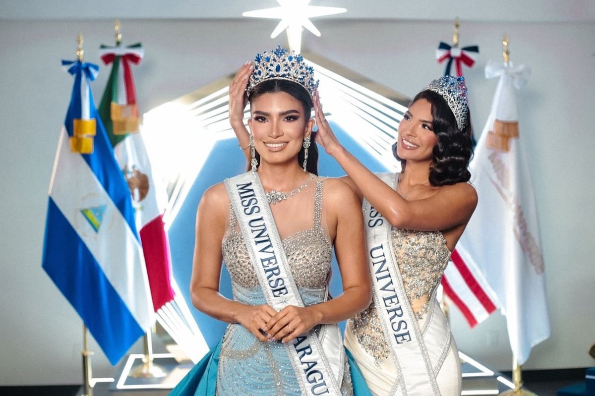 Sheynnis Palacios corona a su sucesora, la nueva Miss Nicaragua