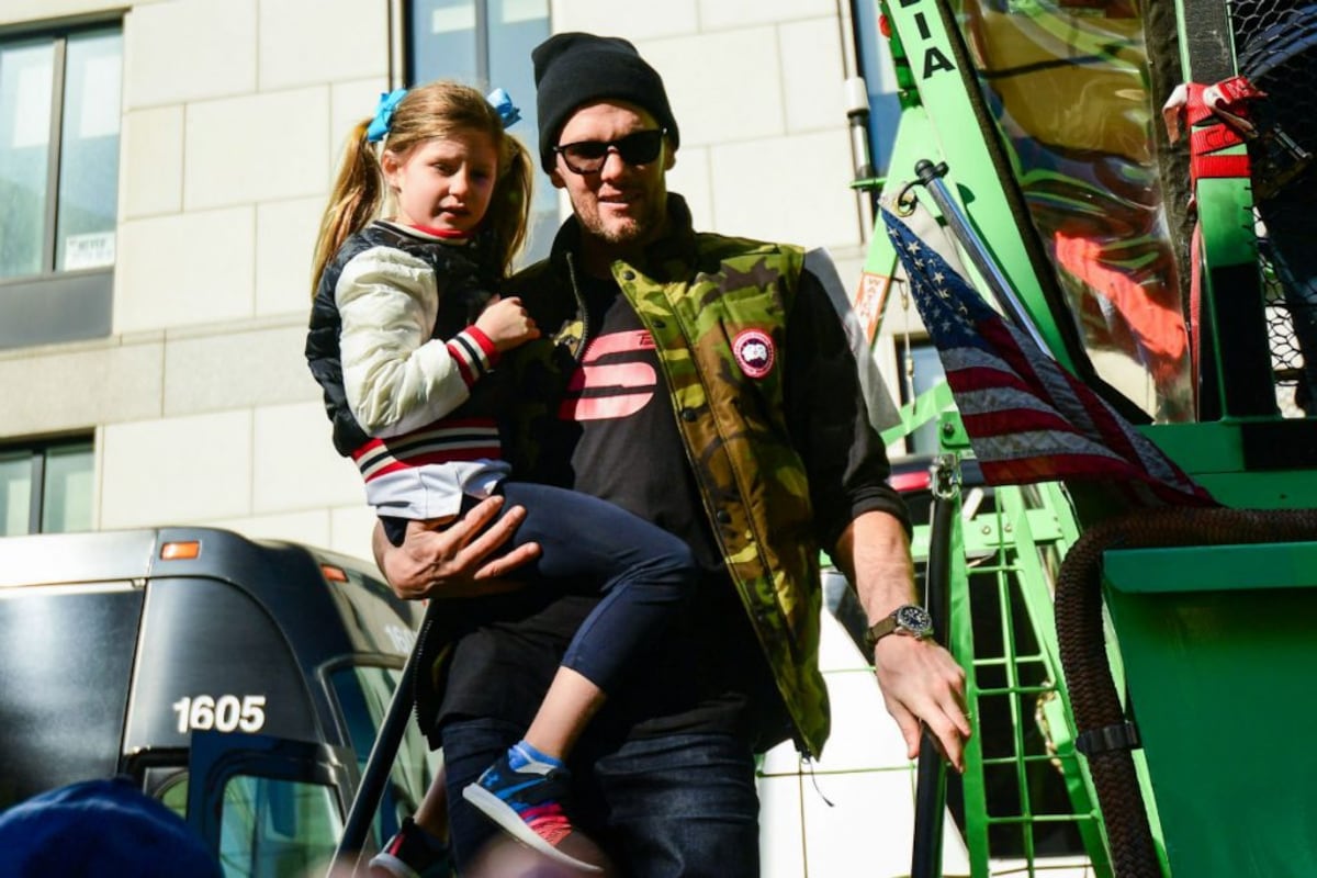 Las fotos de la celebración de Tom Brady y Gisele Bundchen