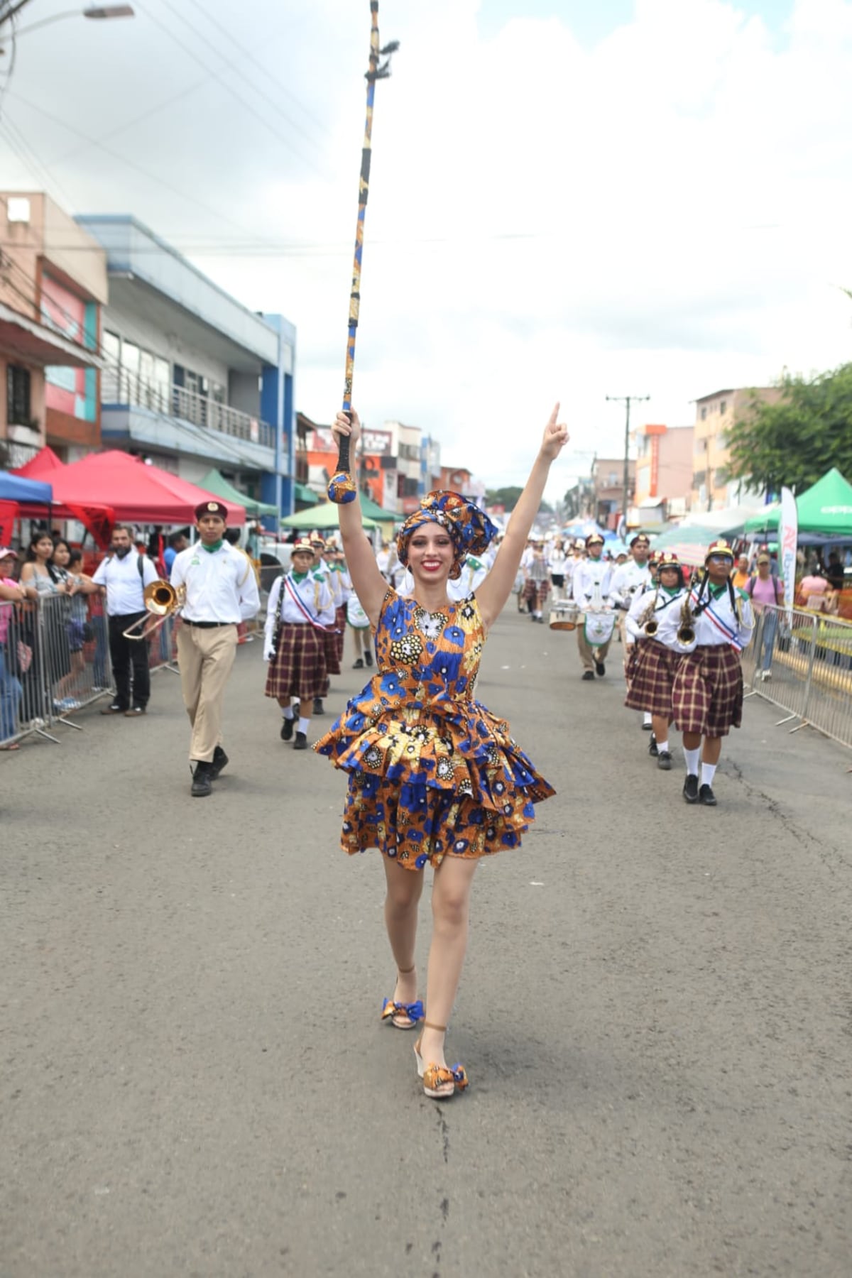 Desfile en La Chorrera: más de 100 delegaciones celebran la independencia de Panamá