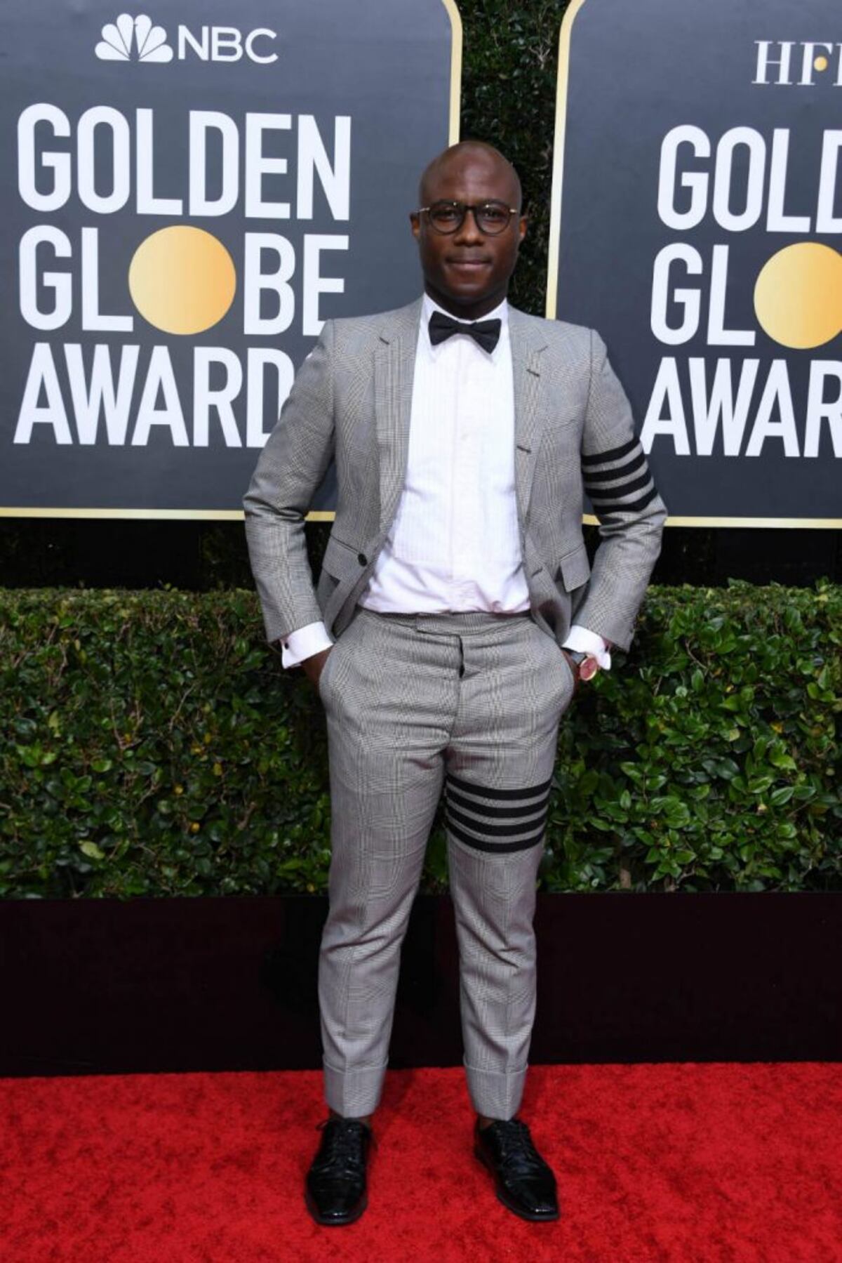 Terciopelo y ‘glitter’, el estilo masculino en los Globos de Oro 2020