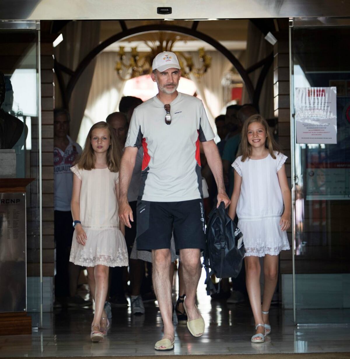 Las nuevas imágenes de las vacaciones de verano de los reyes de España