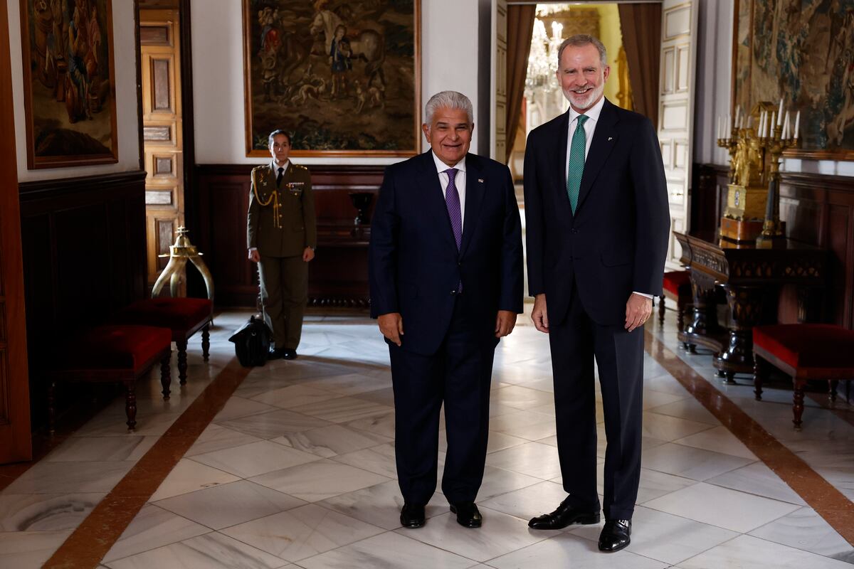 La primera dama de Panamá, Maricel de Mulino, y su primer encuentro oficial con la reina Letizia de España