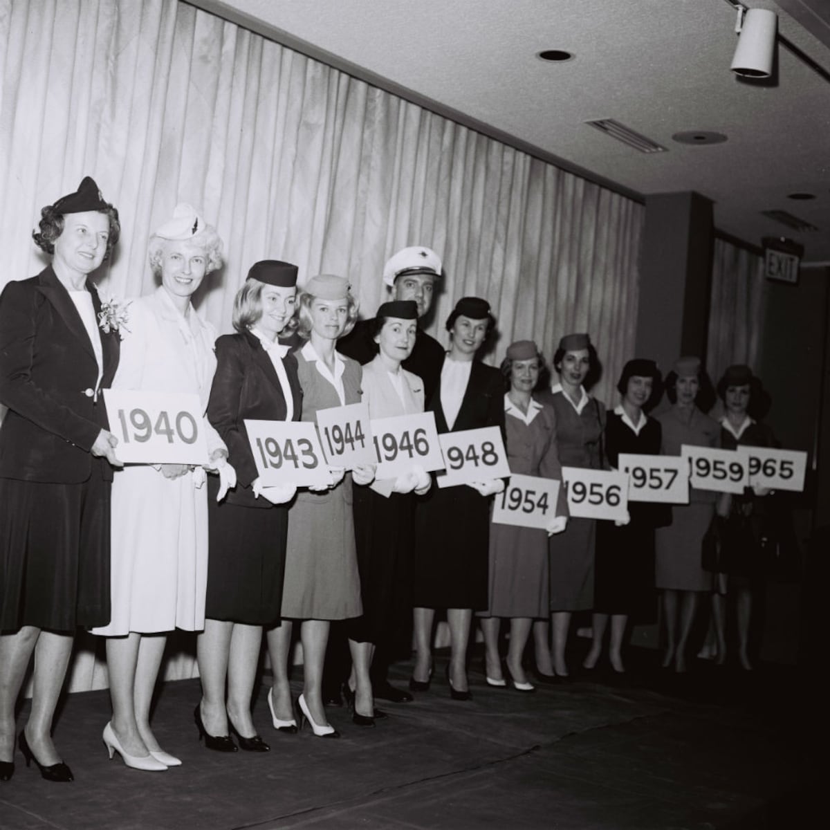 Uniformes por despegar