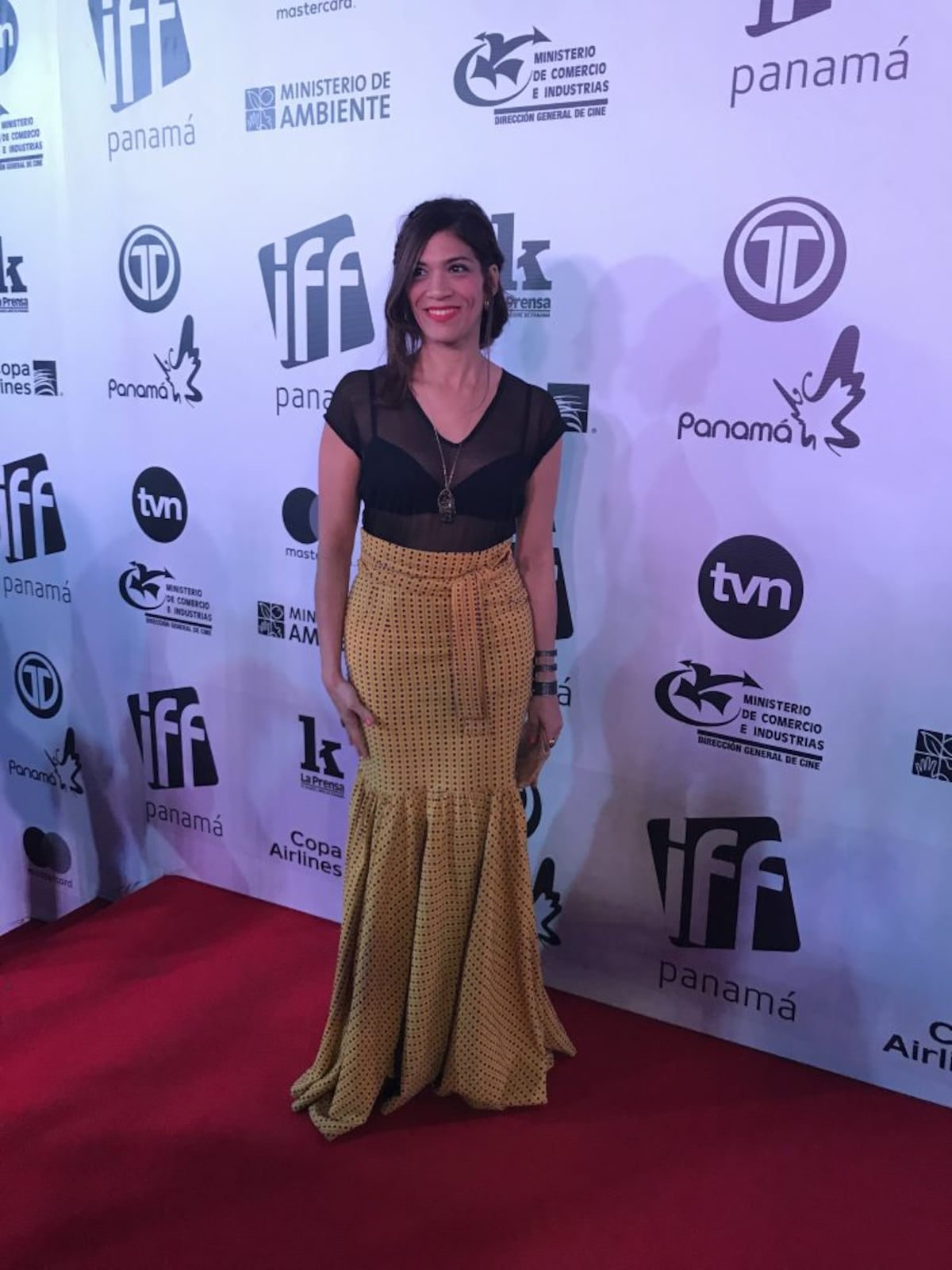 La alfombra roja de inauguración del IFF Panamá