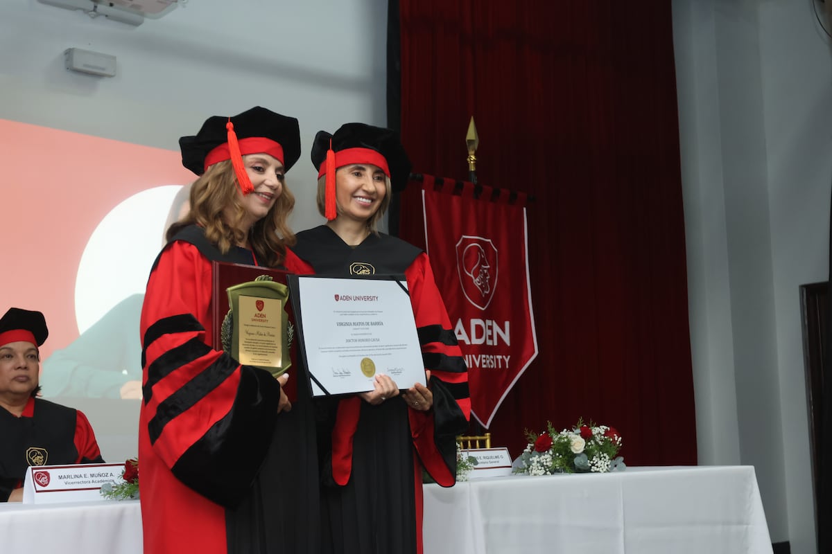 Virginia Matos de Barría, CEO de Grupo Tzanetatos, recibe Doctorado Honoris Causa por su trayectoria 