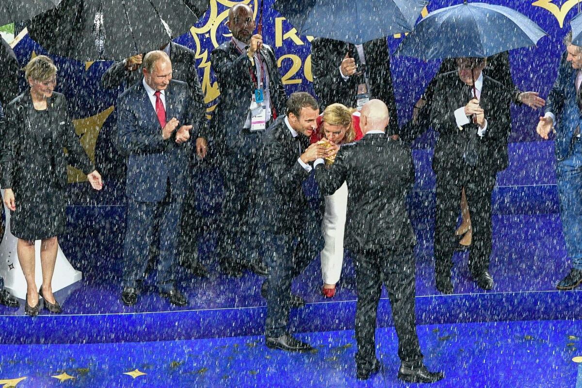 Las emotivas reacciones de la presidenta de Croacia en la final del Mundial