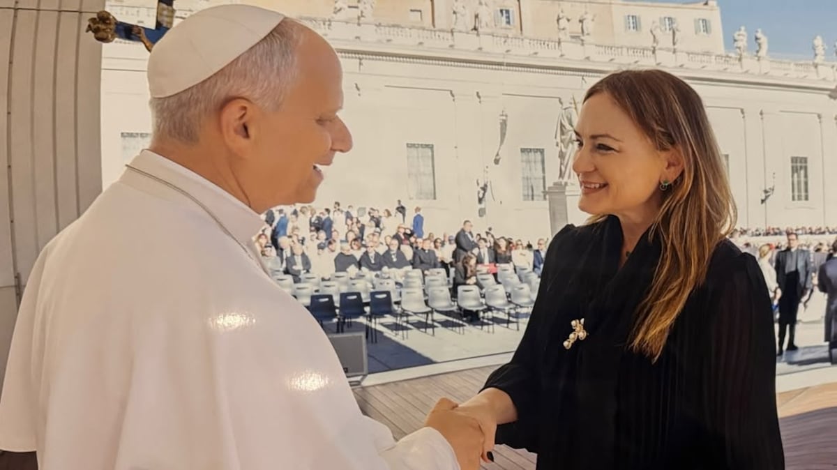 La ex primera dama Vivian de Torrijos y su encuentro con el papa León XIV