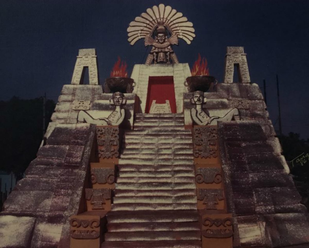 Doria de Marchena cuando fue Doria 1era en La Tablas