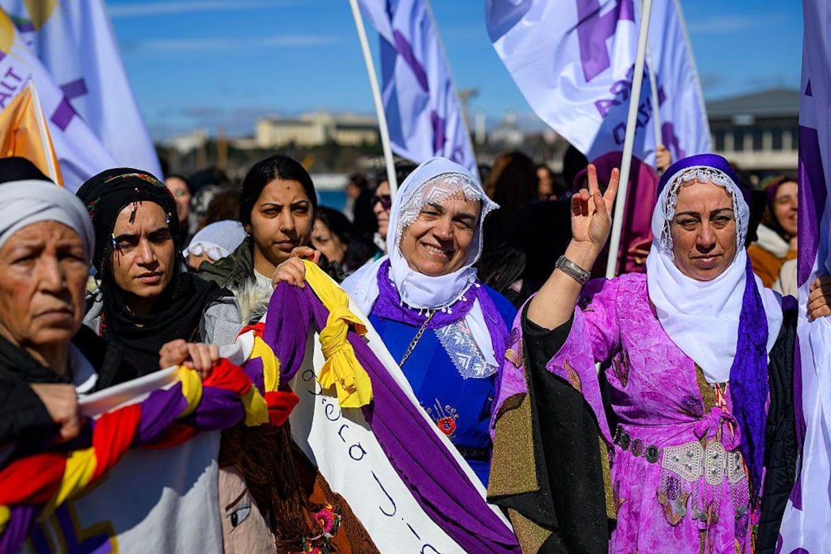 En fotos: mujeres alrededor del mundo salen a las calles a conmemorar un nuevo Día Internacional de la Mujer