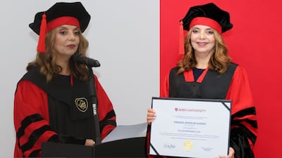 Virginia Matos de Barría, CEO de Grupo Tzanetatos, recibe Doctorado Honoris Causa por su trayectoria 