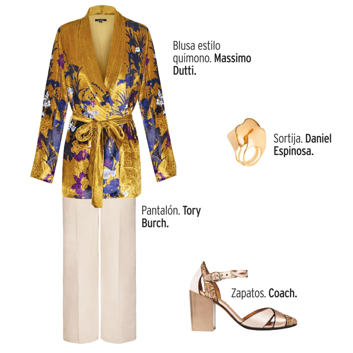 Flores en el armario, cuatro combinaciones