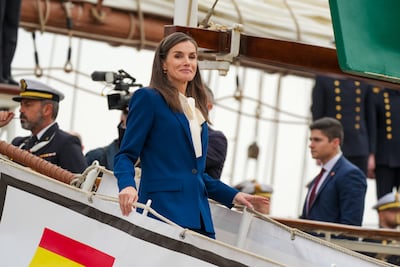 La reina Letizia de España estará en Panamá para ver a su hija, la princesa Leonor, en su escala del buque Elcano