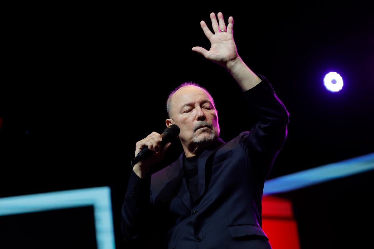 10 fotos de la presentación de Rubén Blades en la Teletón 20-30