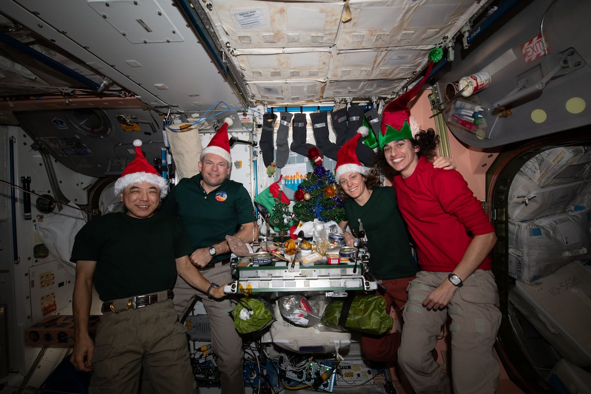 Navidad en el espacio: tradición que desafía la gravedad