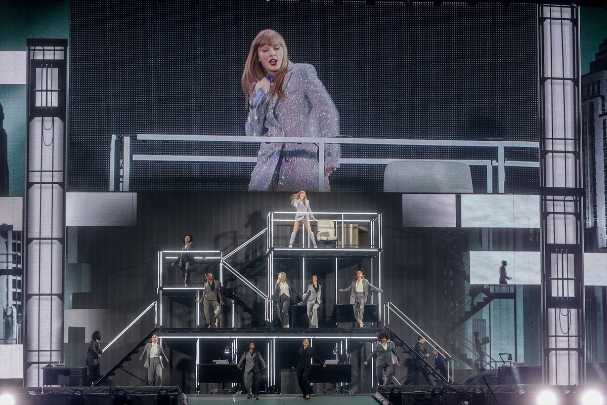 Fotos del espectacular concierto de Taylor Swift en el estadio Santiago Bernabéu