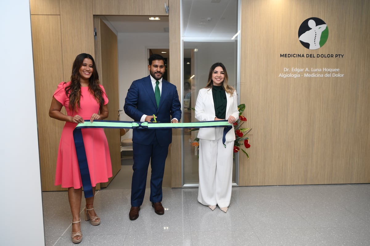 Dr. Edgar Luna inaugura nuevo consultorio de Medicina del Dolor en The Panama Clinic
