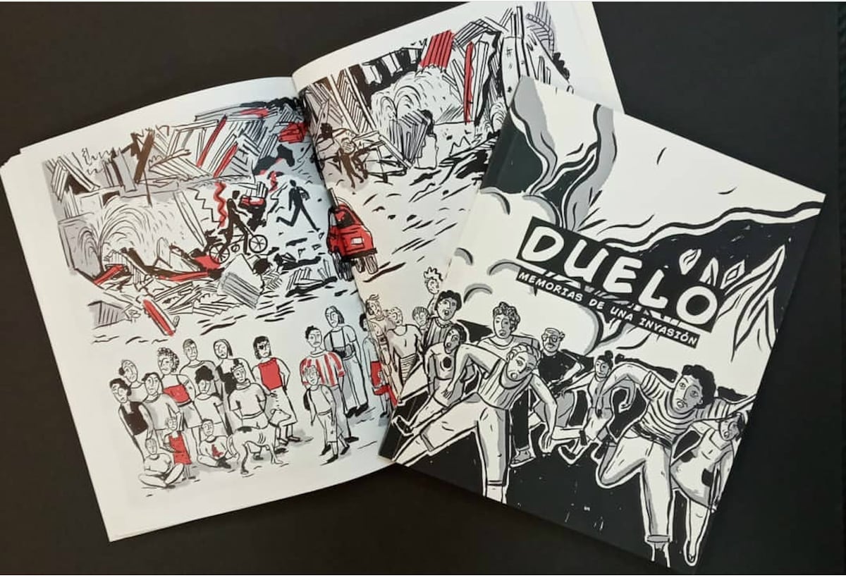 La invasión de Estados Unidos a Panamá en un cómic