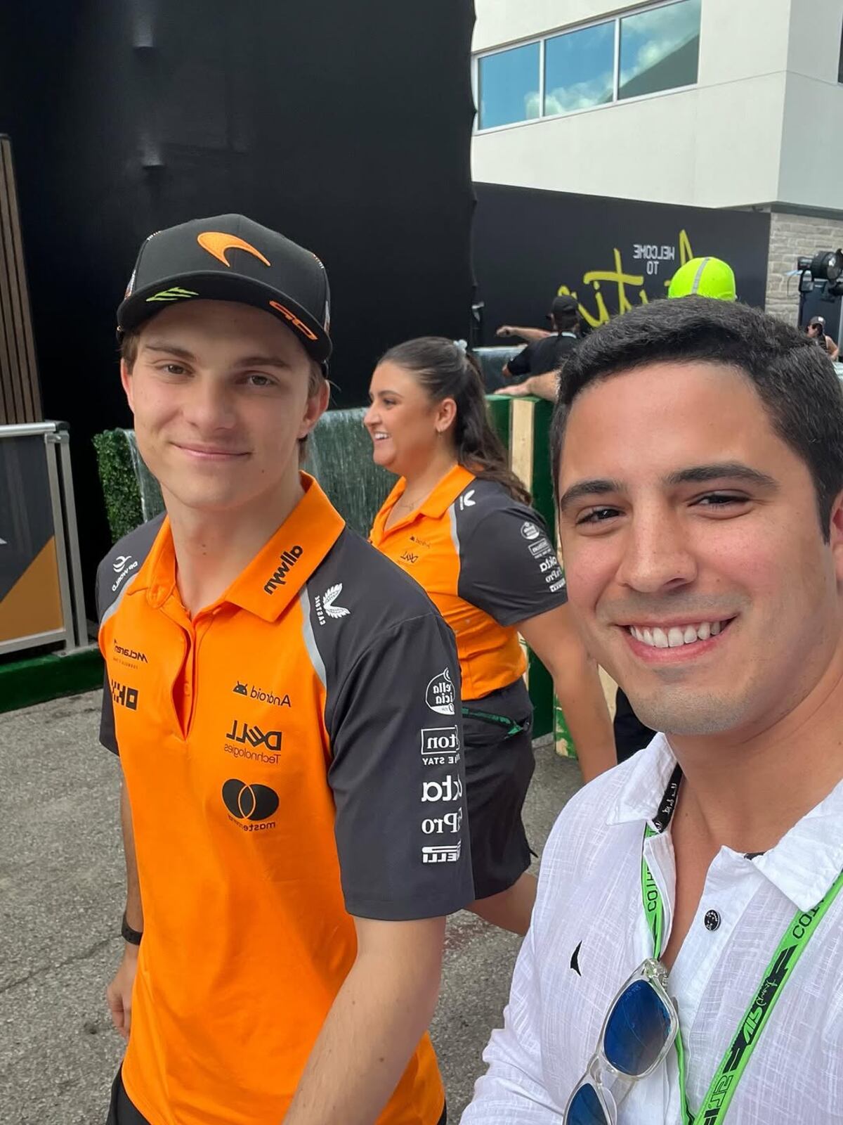 Diputado panameño en la F1: José Pérez Barboni asistió al Gran Premio de Estados Unidos 