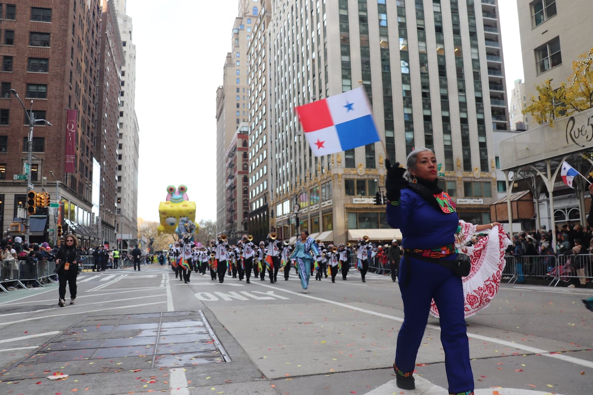 Orgullo panameño: La Banda La Primavera deslumbra en el Macy’s Thanksgiving Day Parade
