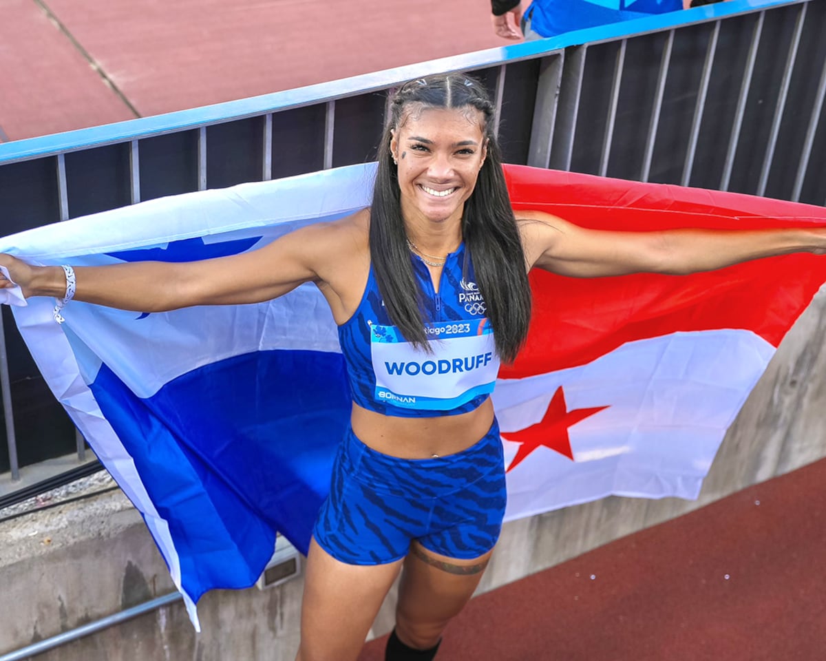 Gianna Woodruff lidera al equipo panameño en el Campeonato Sudamericano de Atletismo