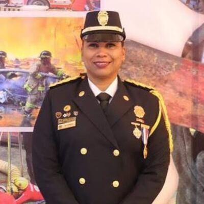 Matilde Torres Rodríguez, primera mujer subdirectora del Cuerpo de Bomberos