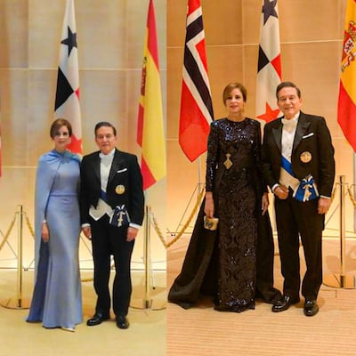 Los vestidos que usó la primera dama Yazmín de Cortizo en Japón