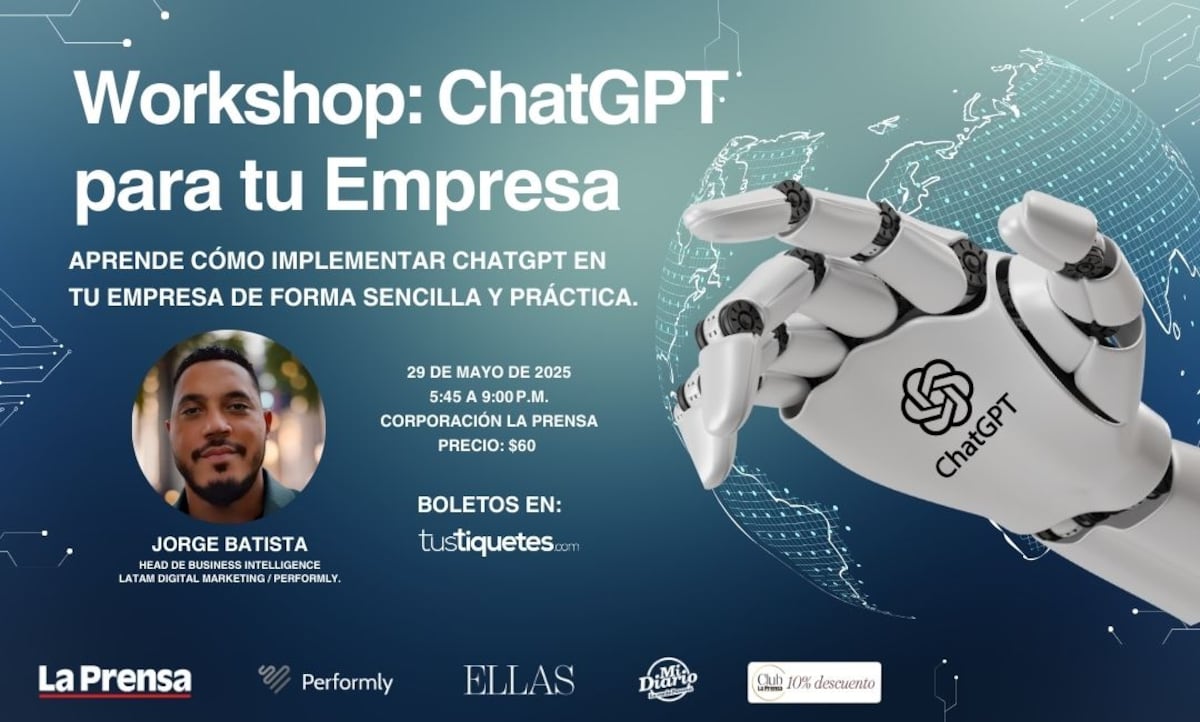 El ‘workshop’ para aprovechar el uso de ChatGPT en entornos laborales 