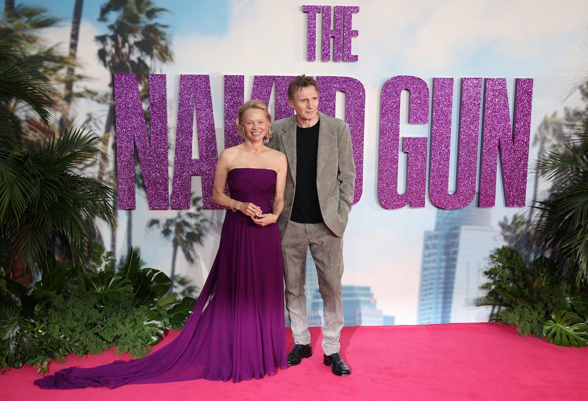 Nuevo romance en Hollywood: Pamela Anderson y Liam Neeson están saliendo