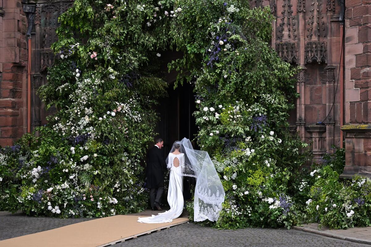 La boda del duque de Westminster, uno de los hombres más ricos de Reino Unido
