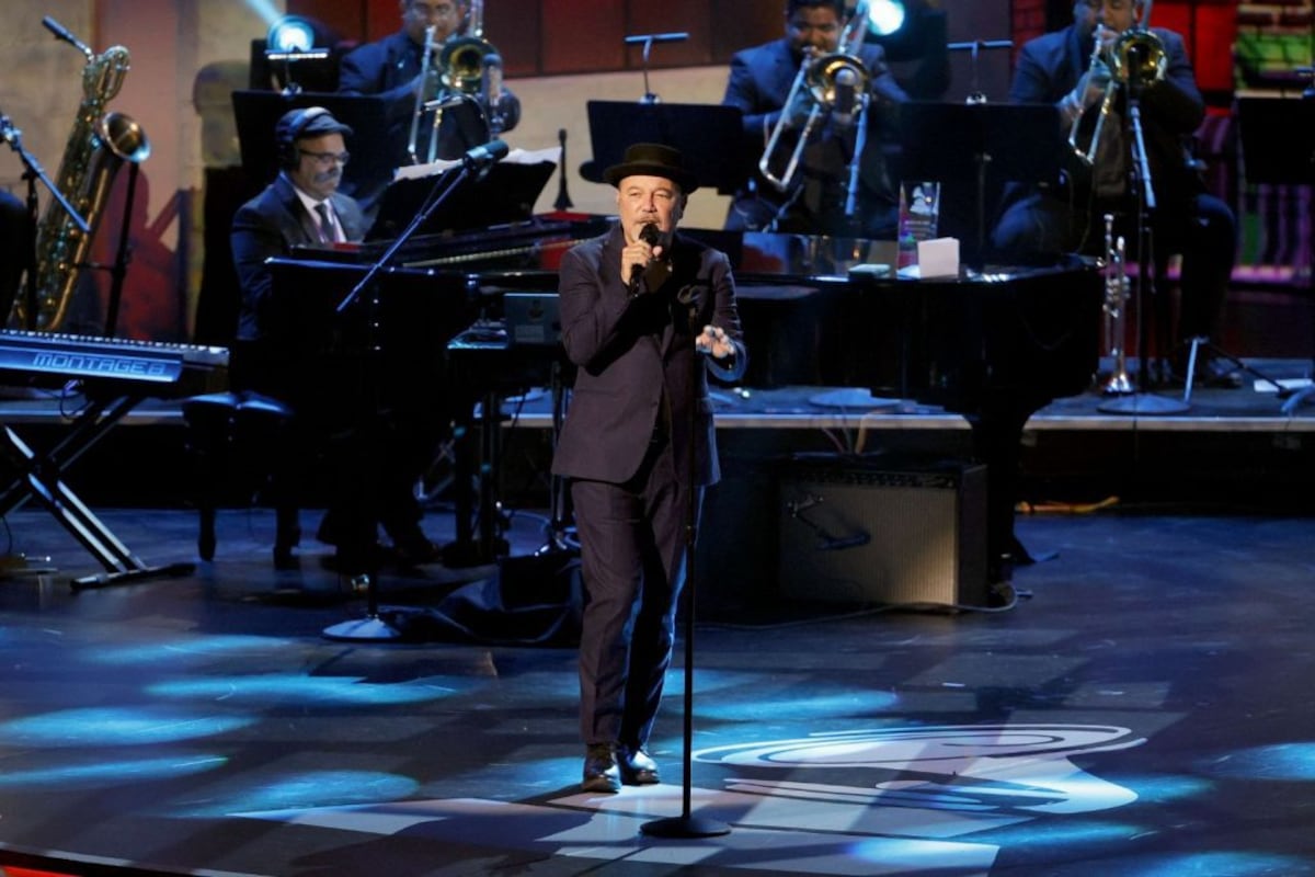 Los artistas en la gala en honor a Rubén Blades como Persona del Año
