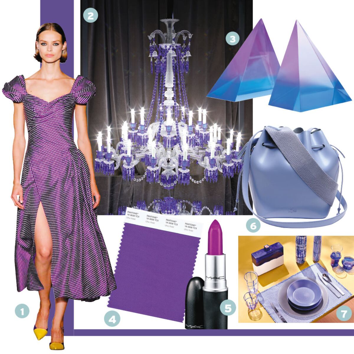 Cómo usar el ultravioleta, el color del año de Pantone