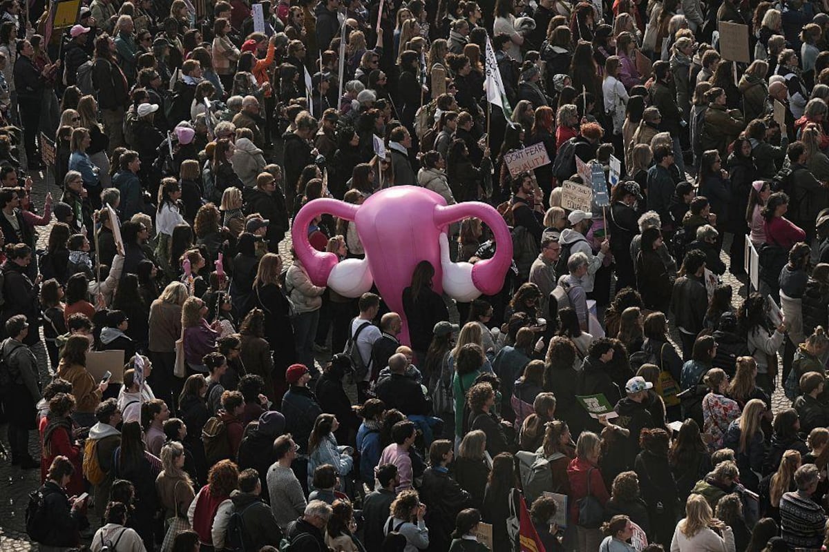 En fotos: mujeres alrededor del mundo salen a las calles a conmemorar un nuevo Día Internacional de la Mujer