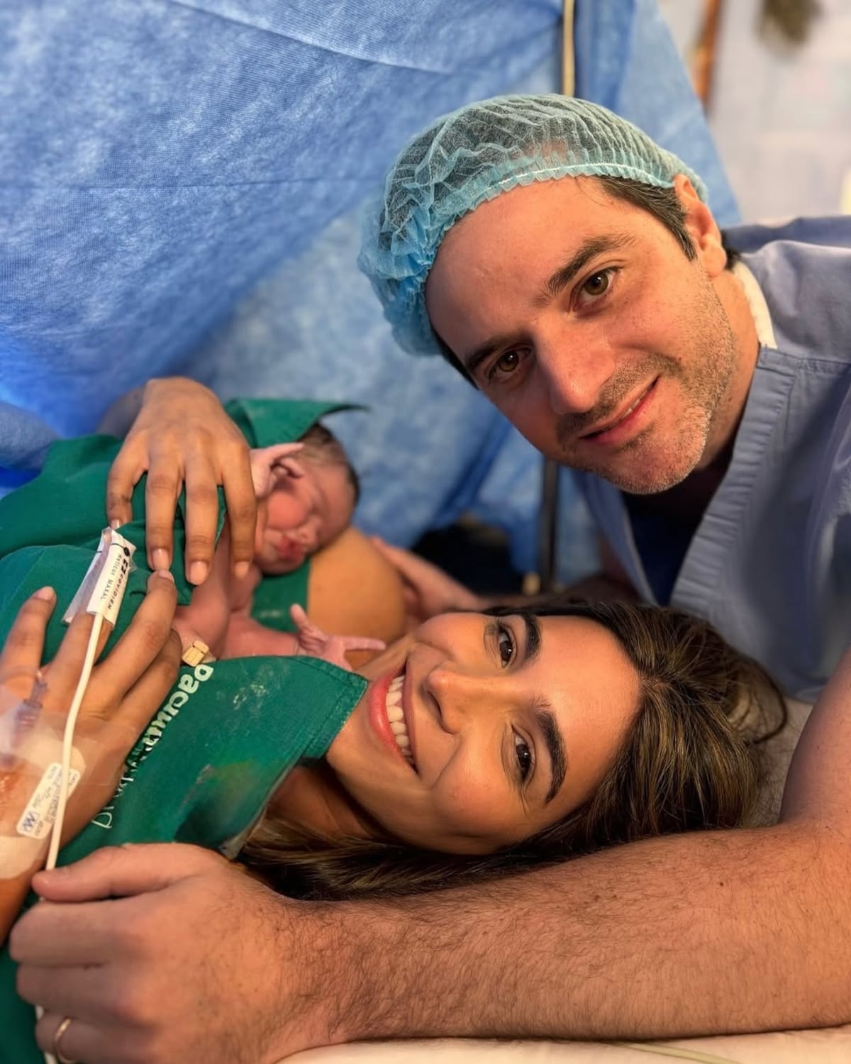 Monique Mulino, la otra melliza del presidente José Raúl Mulino, da a luz a su tercer hijo