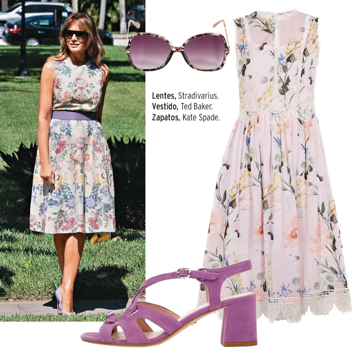 Inspírate en Melania Trump: lecciones de estilo