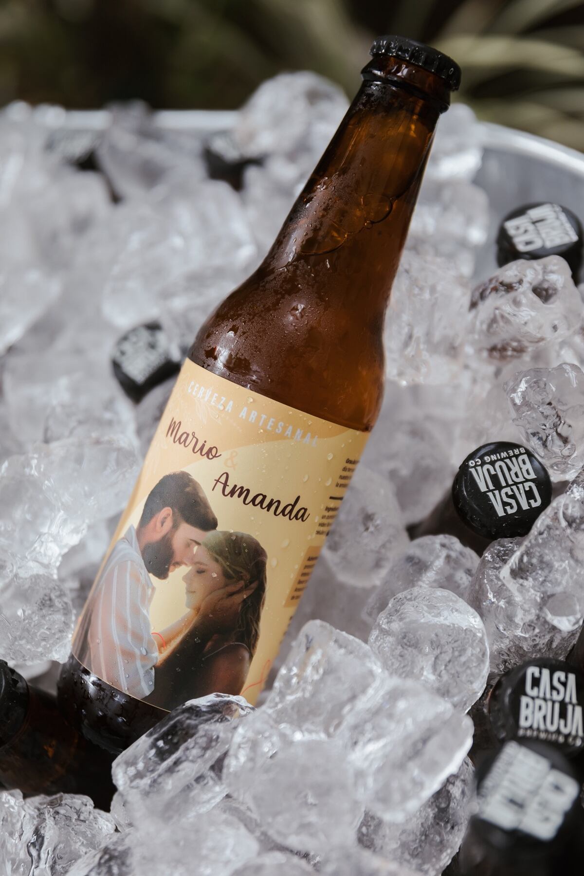 Amanda Díaz y Mario Fonseca, una boda en zapatillas y organizada por ellos mismos