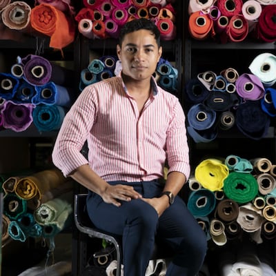 Luis Candanedo, el bocatoreño que vende sus diseños en Miami
