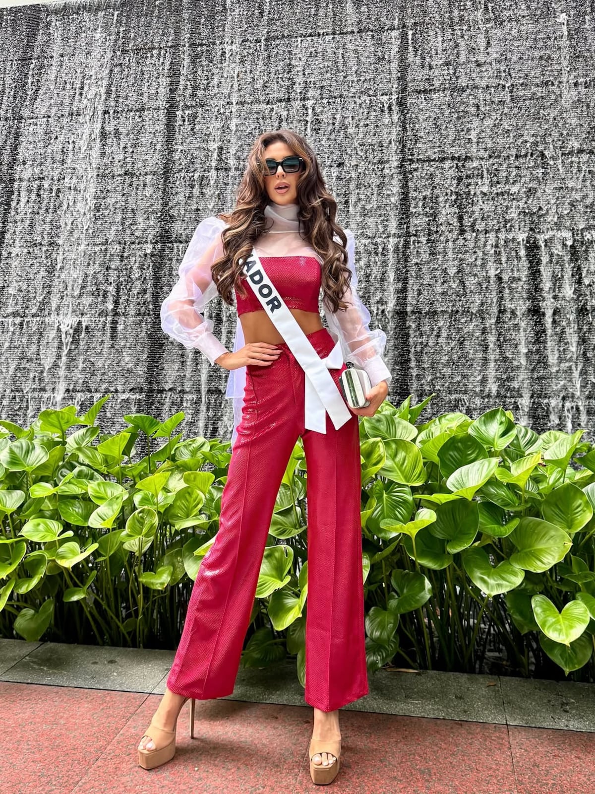 Miss Universe Panamá 2024, Mirna Caballini, una de las concursantes más altas de Miss Universo 