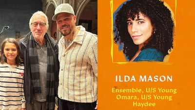 Robert De Niro y Residente asistieron a la obra de Broadway donde actúa la panameña Ilda Mason 