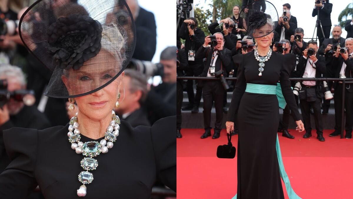 Icónica y espectacular a sus 79 años: así lució Helen Mirren en la alfombra roja de Cannes