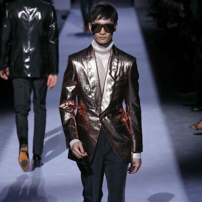 La nueva colección masculina de Tom Ford en Nueva York