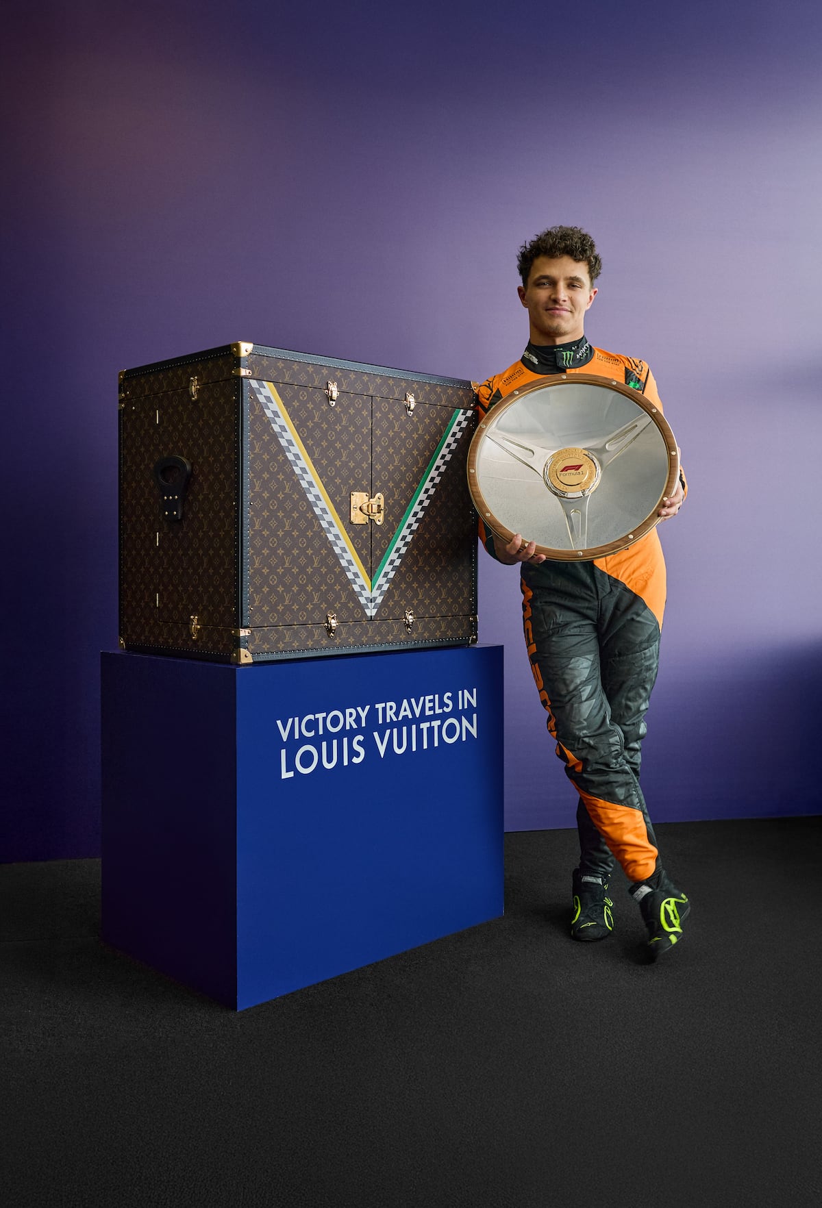 El nuevo baúl de Louis Vuitton que custodia el trofeo de la Formula 1