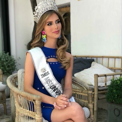 Angela Ponce, la primera mujer transexual en Miss Universo