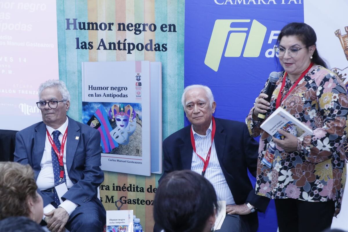 Se publica ‘Humor negro en las Antípodas’, obra inédita de Carlos Manuel Gasteazoro