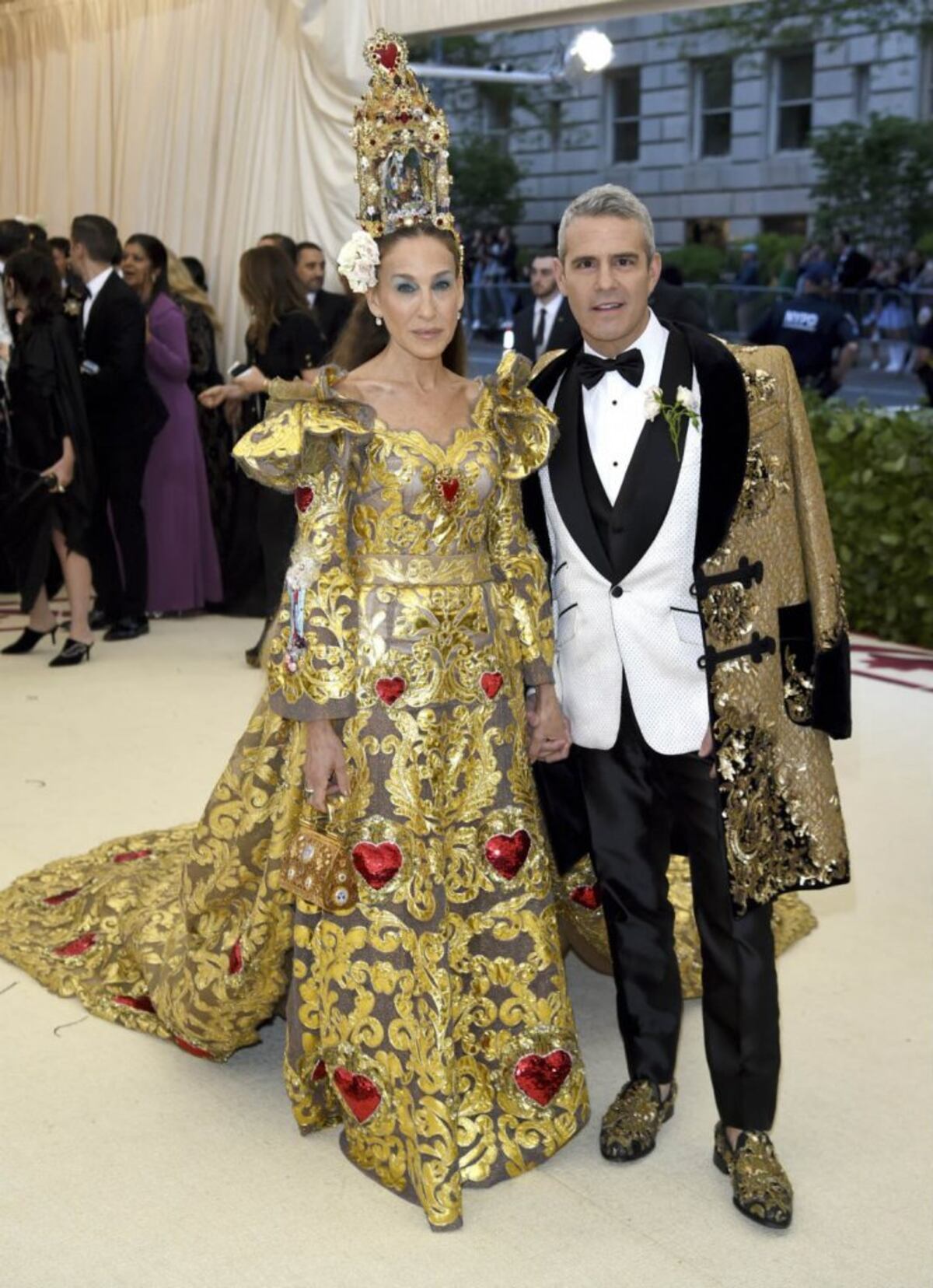 Los hombres también marcaron tendencia en la gala del Met