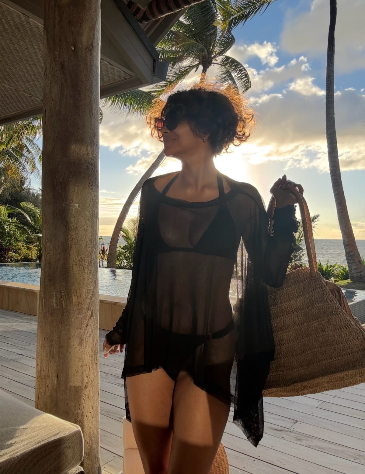 10 fotos de Halle Berry celebrando en Fiji su cumpleaños 60