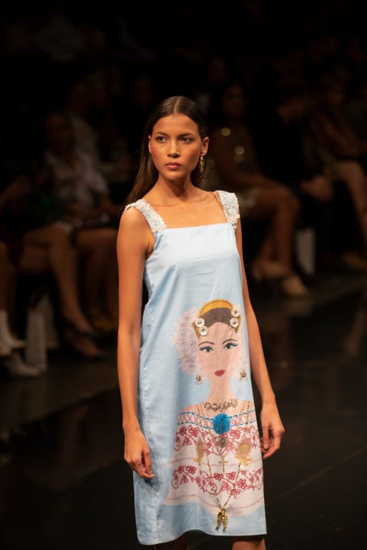 El desfile de tembleques de Verónica Angel para el Fashion Week Panamá 2018